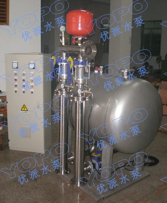 YPB-WG-2SP管中泵无负压变频供水设备